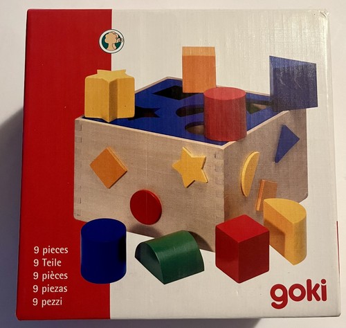 Goki steckbox teilig bunt - goki,