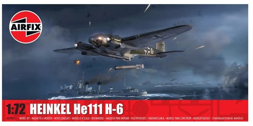 Airfix a07007c heinkel he111 - heinkel,