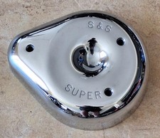 S&S Luftfilter Deckel Teardrop Chrom  Harley - Davidson S&S Super E/G Aircleaner