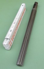 HSS Kegelreibahle 20 Ø 19,7 - 25,1 mm 1:50 Hand Reibahle konisch Stiftloch DIN9