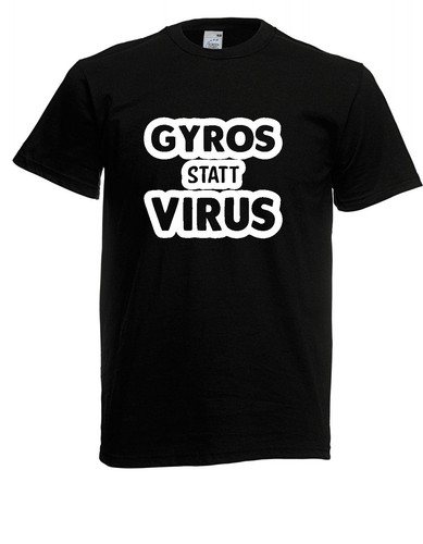 Herren shirt gyros - t-shirt, statt