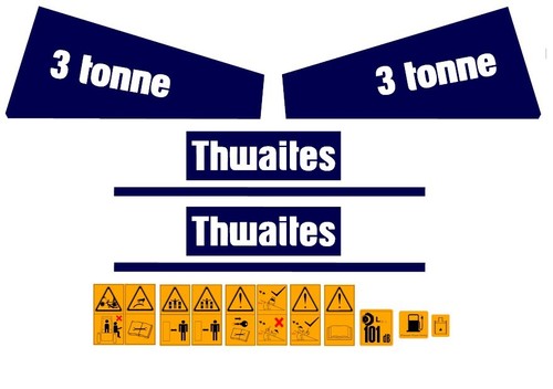 Thwaites tonne dumper - thwaites,
