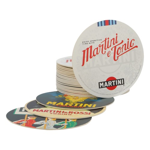 23x martini untersetzer - 23x,