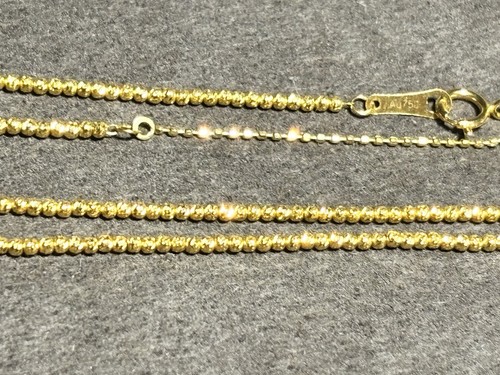 18k au750 massiv gold - au750,