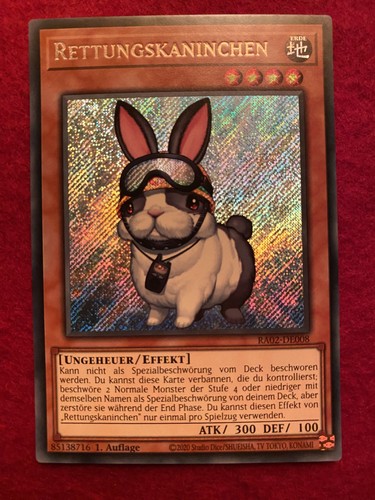 Rettungskaninchen - yu-gi-oh!,