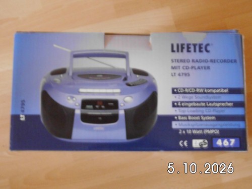 Stereo radio recorder - stereo-radio-recorder, mit