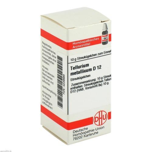 Tellurium metallicum 12 - tellurium, d