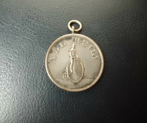 Medaille hochrad all heil - hochrad,