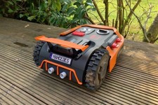 Tuning Wunschkennzeichen inkl. Halter für Mähroboter u.ä., Acryl Kennzeichen