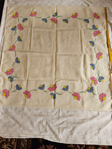 Mitteldecke 93x93cm beige - , m