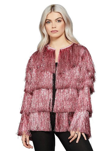 Lametta festivaljacke pink - festivaljacke,