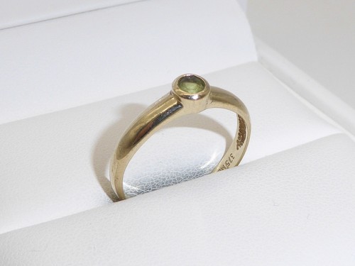 Ring 375 gold gelbgold - ring, 9k