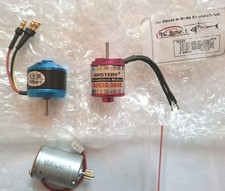 RC Motor Konvolut- 2x Brushless Motor + 1x Motor Modellbau Heli