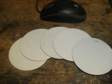 10 x   Scheibe runde Platte, Ronde,Stahl,1 mm x 81,4 mm