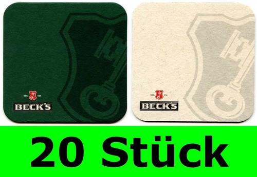 Stück bierdeckel beck - stück, beck's
