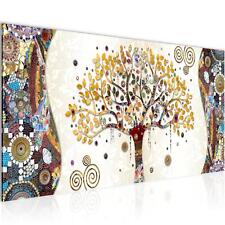 Wandbild Wohnzimmer Klimt Baum des Lebens Schlafzimmer Flur Deko Bild 70x40cm