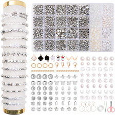 Perlen Weiß Set,Selber Machen