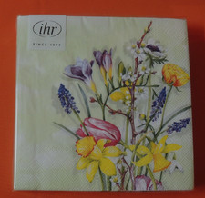 20 Servietten Frühlingsblumen