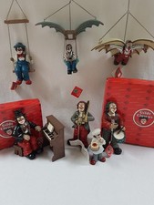 Gilde Clowns Konvolut - 7 Figuren - 1994-1998 - OVP - Pianist, Lilienthal, etc.
