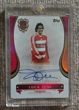 Luca Toni Auto /10 #6 | Topps