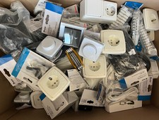 Elektro-Mix-Kiste über 200 teile,Kopp, Schalter,Steckdosen,Wechselschalter