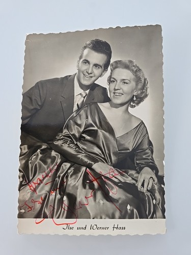 Ilse und werner - hass, autogramm