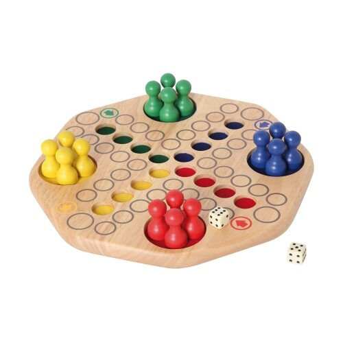Ludo aus holz 30cm - ludo,
