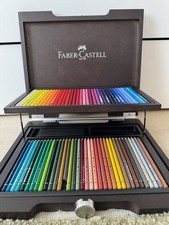 Faber-Castell Polychromos Holzkoffer 72 Stück