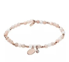 Schönes Armband von Fossil, Roségold/rosa/weiß, nur 2x getragen, wie neu
