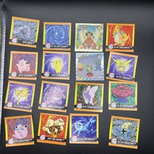 Pokemon Karten Sticker Artbox Sammmung NM Gengar Pikachu Dragonite Holo 