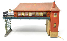 Kibri H0 39310 Brückenstellwerk Hamm- fertig gebaut - H0 HO 1:87