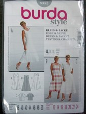 Burda style 8352 kleid jacke - 8352,