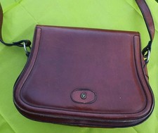 E1: Tasche Braun Damentasche Vintage Alt Yorn Boutique 70er Jahre