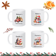 Glühwein-Tasse personalisiert – Geschenkidee Weihnachten 2025 – Winterbecher