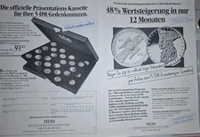 5 DM 41 Gedenkmünzen Sammlung