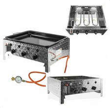 Gasbräter 3 Flammig Edelstahl