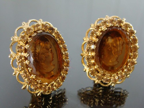Vintage ohrringe gablonz - vintage,
