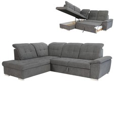 Ecksofa - anthrazit -