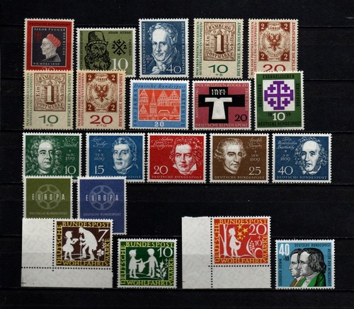 Briefmarken bund 1959 kompl - briefmarken,