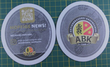 Bierdeckel,    ABK - Aktienbrauerei Kaufbeuren