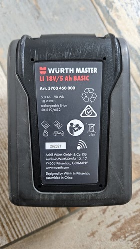 Würth master 18v - master, li