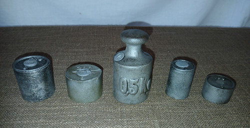 Konvolut alte gewichte für - 5,