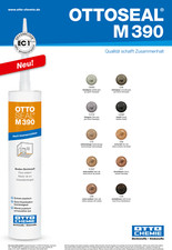 Ottoseal Otto Chemie Farbkarte Farbtafel M390 Der Boden Dichtstoff