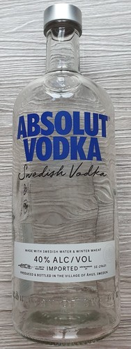 Absolut vodka imported - vodka,