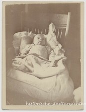 Baby on Lace Cushion 1918 -