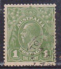 (K220-260) 1931 AU 1d green