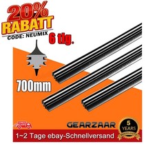 6x 700mm Wischergummis für