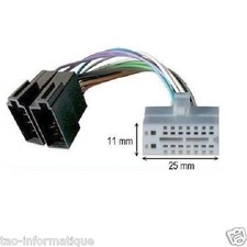 Kabel Adapter Iso Autoradio Clarion 16 Pin 11x25mm