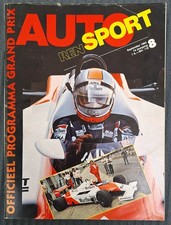 Programmheft/race programme Zandvoort Grand Prix Nederland - 28.08.1983