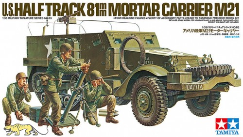 Tamiya 35083 m21 - u.s., mortar